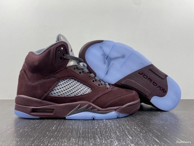 Kicktheory Burgundy Jordan Air 5 DZ4131-600 0731